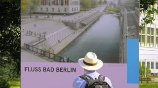 Das Flussbad Berlin ist ein Projekt zur Umwandlung des Spreekanals in Berlin Mitte. (Quelle: imago images/Peter Meißner)